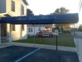 canvas marquee style awning