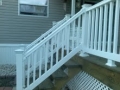 vinyl step railing