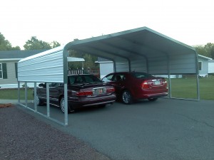 double car port